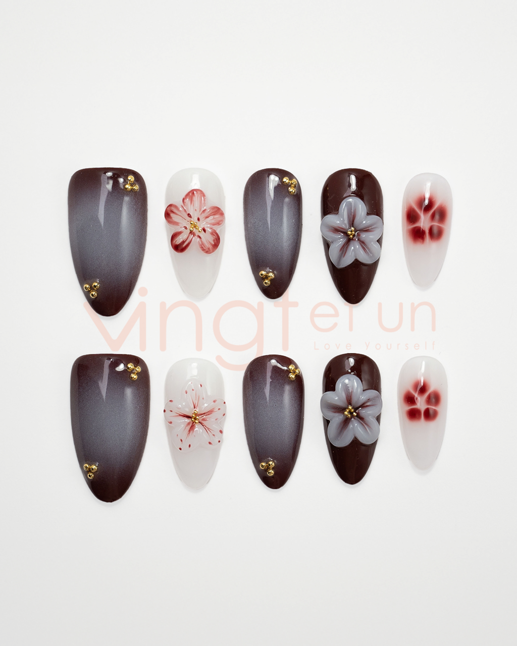 Fleur de Prune Écarlate